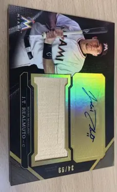 Topps 2016 JT リアルミュート　サインカード
