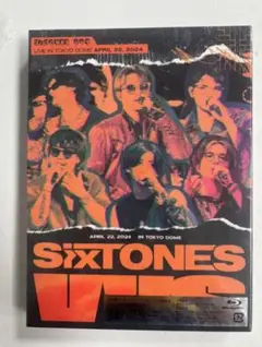 Sixtones LIVE IN TOKYO DOME Blu-ray