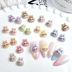 ラブブネイルデコパーツ20個(指定なし)