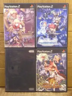 PS2 ジェネレーションオブカオスシリーズ ４本セット 動作未確認 E16355