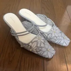 RANDA グレー ミュール M