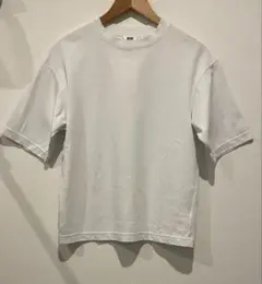 ユニクロ Tシャツ エアリズム ホワイト 白 半袖