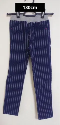 子供用 ストライプパンツ ボトムス ズボン 130cm