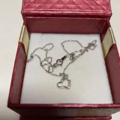 k18wgダイヤモンドネックレス