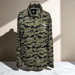 Stussy 迷彩 コーチジャケット Lサイズ ストリート系