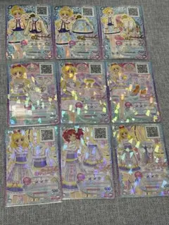 アイカツフレンズ　カード　まとめ売り　9枚　神城カレン