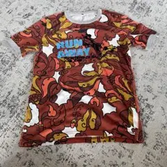 訳あり【RUN AWAY】抽象模様 Tシャツ サイズS