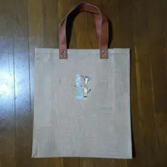 ほりきりん　オリジナルトートバッグ　ジュートバック
