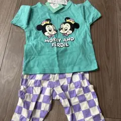 ミッキー ミニー パジャマ セットアップ 90cm