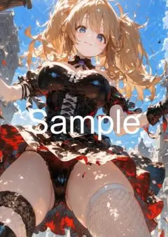 A4サイズアートポスター 1点もの 美女ポスター最高品質 E-K-４８