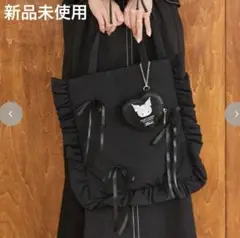 AngeCharme 辻希美 クロミちゃん フリルトートバッグ【新品未使用】