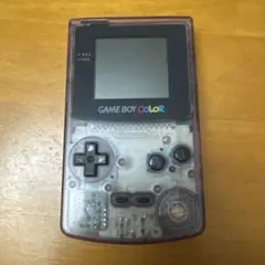 ゲームボーイカラー クリアパープル ジャンク品