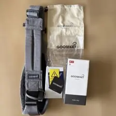 GOOSEKET グスケット 収納袋・箱・説明書付き　グレー