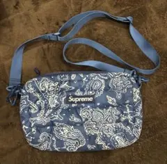 Supreme Puffer Side Bag ペイズリー ショルダーバッグ