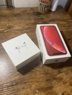 【から箱】 Apple iPhone XR & AirPods セット