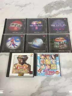 ♪ 【ジャンク】プレステソフト 8本 まとめ売り シンプル1500シリーズなど他