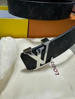 LOUIS VUITTON ブラック ベルト q1 100/40
