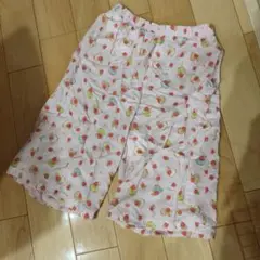 すみっコぐらし　140　ピンク　パジャマ　リラコ　レーヨン