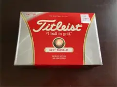 【値下げ】Titleist DT SOLO ゴルフボール 12個入り_新品未使用