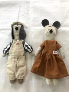 icchi いっちー　おみつさんとよしおさん人形