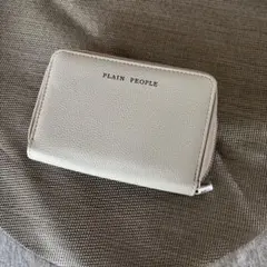 PLAIN PEOPLE アイボリー カードケース