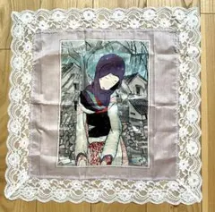 【未使用品】竹久夢二　レースハンカチ
