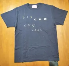【美品】PSYCHOLOGICAL METAMORPHOSIS 濃紺Tシャツ M