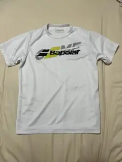 Babolat ホワイト Tシャツ Mサイズ