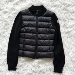 【美品】MONCLER モンクレール マグリア　ニット切替　ダウン　130 子供