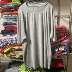 90s ヴィンテージ　XL グレーtシャツUSA直輸入メンズ古着