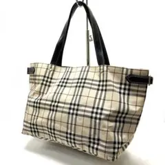 BURBERRY ノバチェック トートバッグ 4214