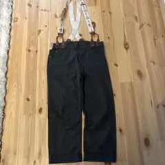 WEIRDO ピエロパンツ サスペンダー付きワークパンツ ダークグレー