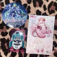 初音ミク マジミラ マジカルミライ 桜ミク グッスマ クリアカード ポストカード