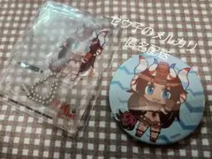 アクリルスタンド&缶バッジ 怪獣娘(黒) ウルトラ怪獣擬人化計画