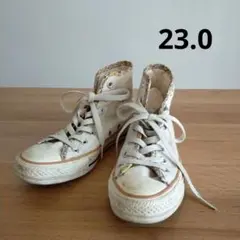 コンバース オールスター ハイ フラワー×ナチュラル ホワイト