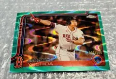 吉田正尚 2025 TOPPS Chrome Aqua Wave 199枚限定