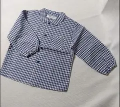 新品/ギンガムチェックシャツ/90サイズ