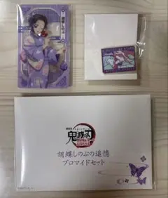 胡蝶しのぶ 追憶プロマイドセット ナムコクリアシート　ピンズセット