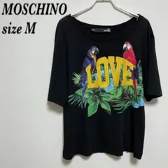 【MOSCHINO】モスキーノ カットソー Tシャツ お洒落 美品