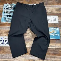 42×28 Dickies ブラック　ワークパンツ　874 2XL相当