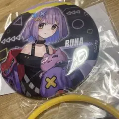 ぶいすぽ！RUNA サイバーゲームモード 缶バッジ