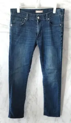 【美品】UNIQLO　ユニクロ　デニム　ジーンズ　ストレッチスキニー　サイズ32