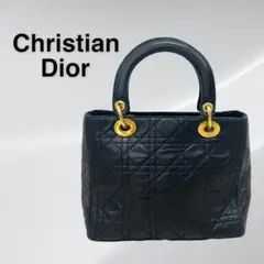 Dior ディオール レディディオール カナージュ レザー ハンドバッグ