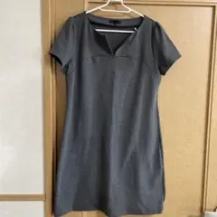 DHC 半袖チュニック Mサイズ　グレー