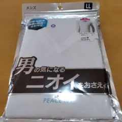 新品　PEACE FIT Vネックタンクトップ LL ホワイト