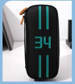ペンケース　筆箱　バスケ　　NBA 　アキーム　ヤニス　シャキール・オニール　黒