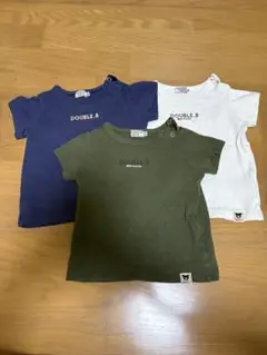 DOUBLE.B Tシャツ 3枚セット
