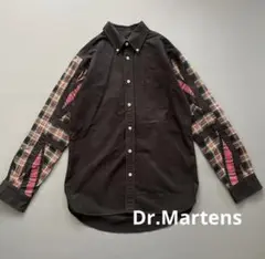 Dr.Martens ドクターマーチン　袖切替えチェックシャツ　メンズ　羽織り
