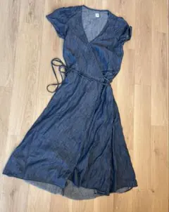 GAP ギャップ　ロングデニム風ワンピース
