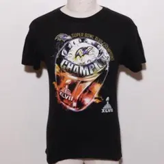 スーパーボウル XLVII Tシャツ Ravens FREE ブラック
